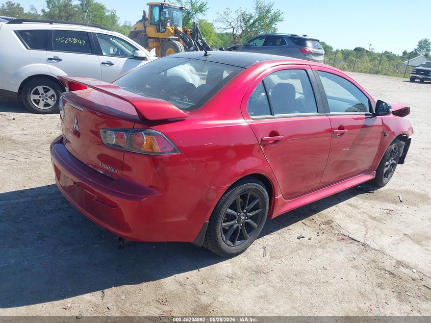 2017 Mitsubishi Lancer VIN JA32U2FU1HU012373 IAAI salvage auction — FRONT END, Salvage Title, sold $350 on 2026-07-21 (photo 4)