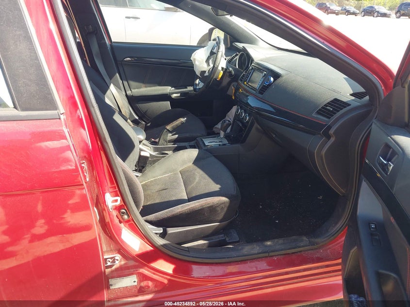 2017 Mitsubishi Lancer VIN JA32U2FU1HU012373 IAAI salvage auction — FRONT END, Salvage Title, sold $350 on 2026-07-21 (photo 5)
