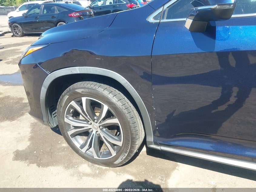 2016 Lexus Rx VIN JTJBZMCA9G2002772 IAAI salvage auction — LEFT FRONT, Salvage (North Carolina), sold $11,900 on 2026-07-31 (photo 6)