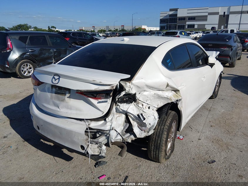 2016 Mazda 3 VIN JM1BM1W78G1307296 IAAI salvage auction — REAR END, Salvage Title, sold $500 on 2026-07-21 (photo 4)