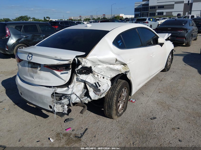 2016 Mazda 3 VIN JM1BM1W78G1307296 IAAI salvage auction — REAR END, Salvage Title, sold $500 on 2026-07-21 (photo 6)