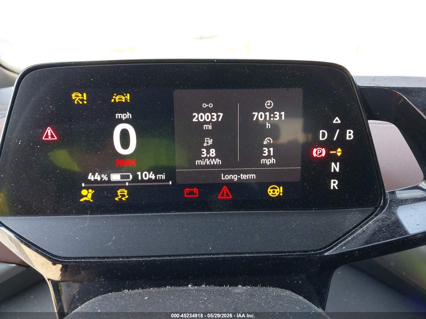 2023 Volkswagen Id.4 VIN 1V2DNPE87PC009098 IAAI salvage auction — FRONT END, Salvage Title, sold $10,100 on 2026-07-11 (photo 7)