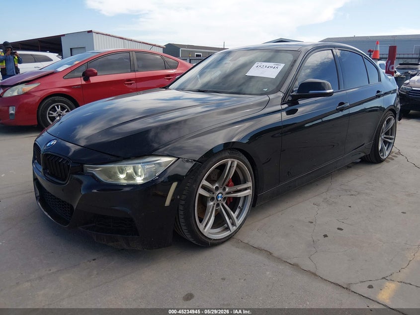 2013 BMW 3er VIN WBA3A9C55DF475231 IAAI salvage auction — SIDE, Salvage Title, sold $1,550 on 2026-07-26 (photo 2)