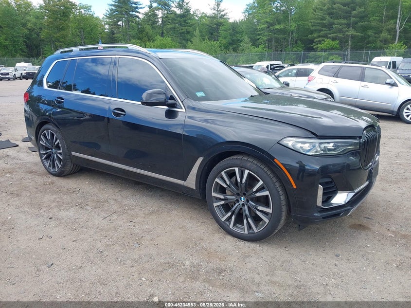 2019 BMW X7 VIN 5UXCW2C58KL086530 — IAAI salvage auction photo