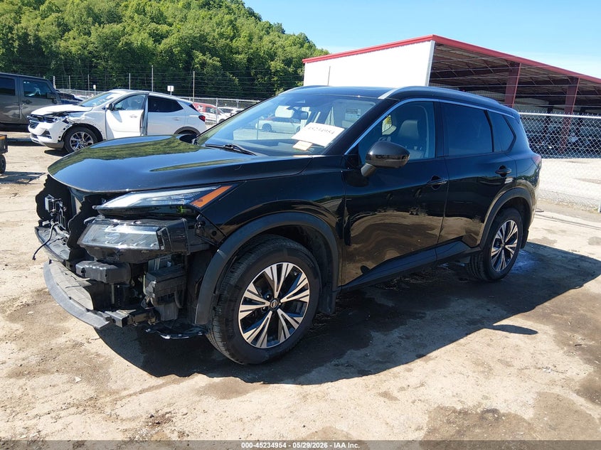 2021 Nissan Rogue VIN 5N1AT3BB2MC731878 IAAI salvage auction — FRONT END, Salvage Title, sold $5,400 on 2026-07-18 (photo 2)