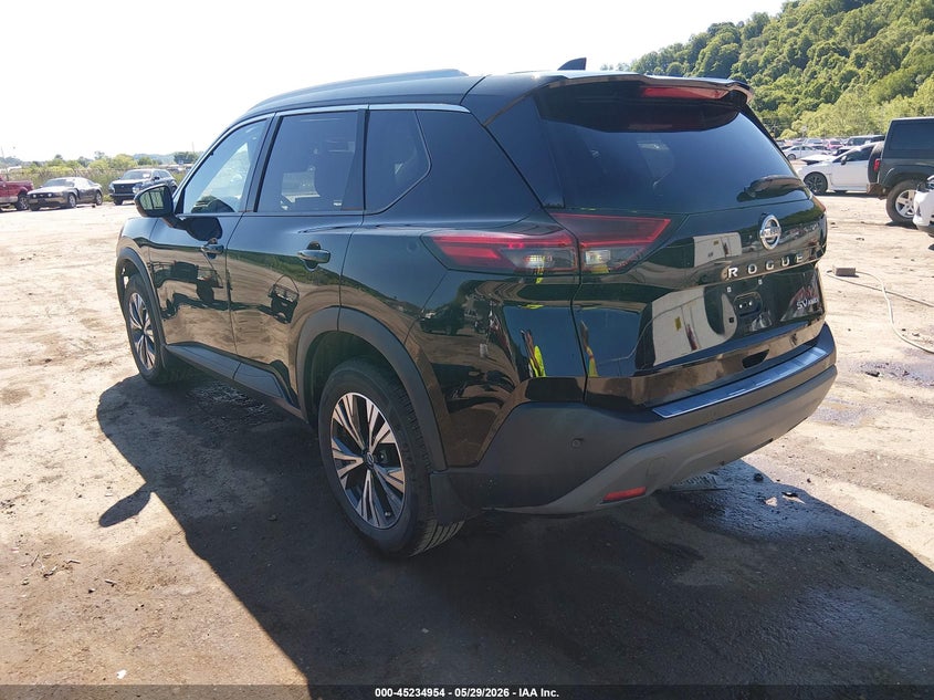 2021 Nissan Rogue VIN 5N1AT3BB2MC731878 IAAI salvage auction — FRONT END, Salvage Title, sold $5,400 on 2026-07-18 (photo 3)