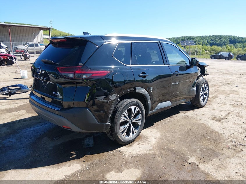 2021 Nissan Rogue VIN 5N1AT3BB2MC731878 IAAI salvage auction — FRONT END, Salvage Title, sold $5,400 on 2026-07-18 (photo 4)