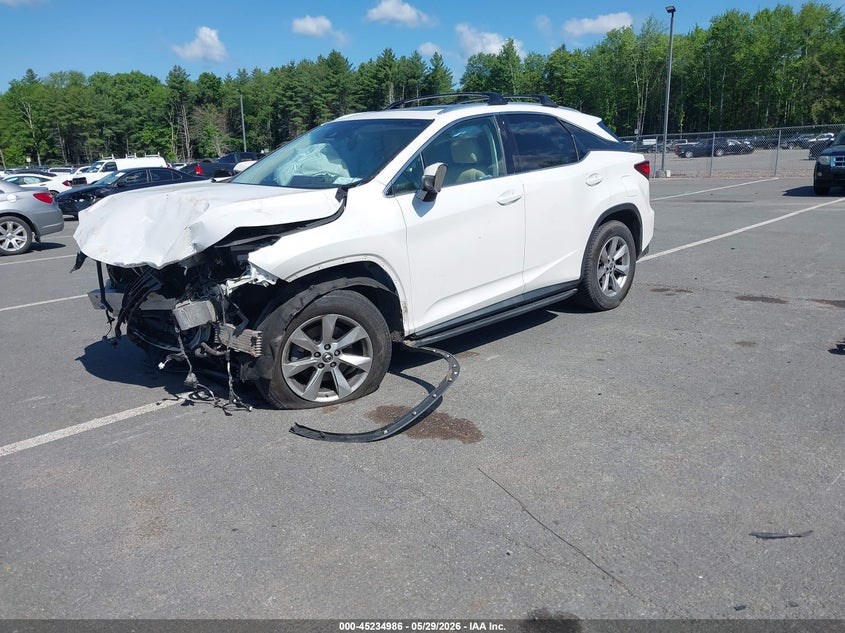 2018 Lexus Rx VIN 2T2BZMCA4JC162369 IAAI salvage auction — FRONT END, Salvage Title, sold $5,800 on 2026-07-09 (photo 2)