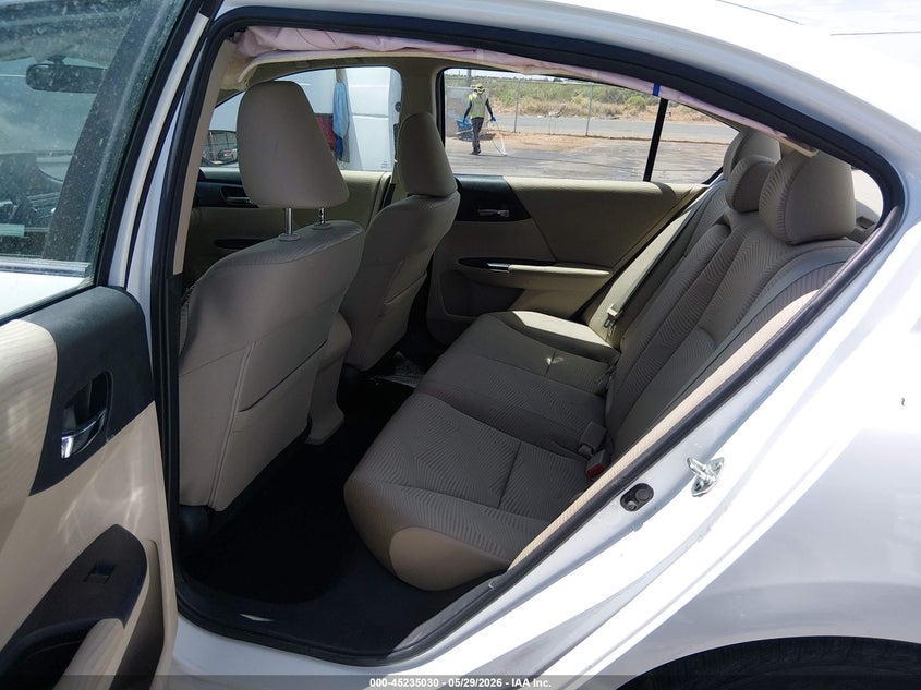 2014 Honda Accord VIN 1HGCR2F30EA187193 IAAI salvage auction — REAR END, Salvage Title, sold $5,275 on 2026-07-22 (photo 8)