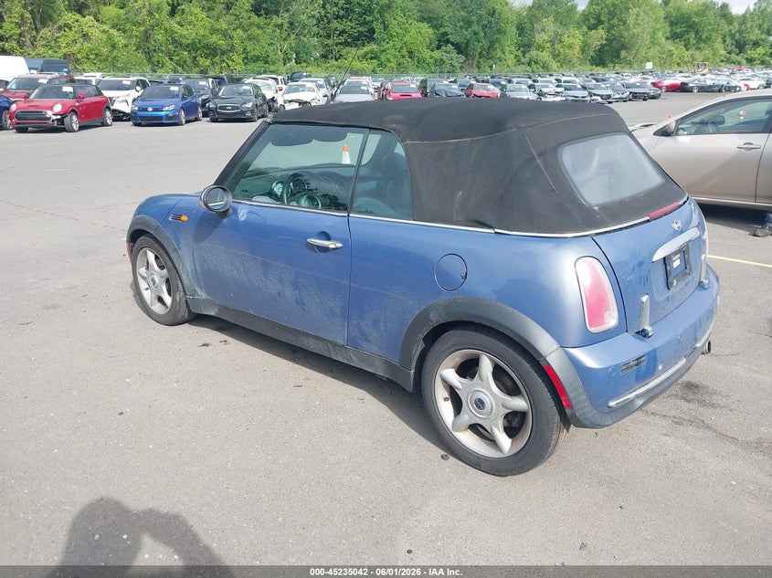 2005 Mini Cooper VIN WMWRF33455TG10987 IAAI salvage auction — RIGHT SIDE, Mv-907A (New York), sold $400 on 2026-07-09 (photo 3)