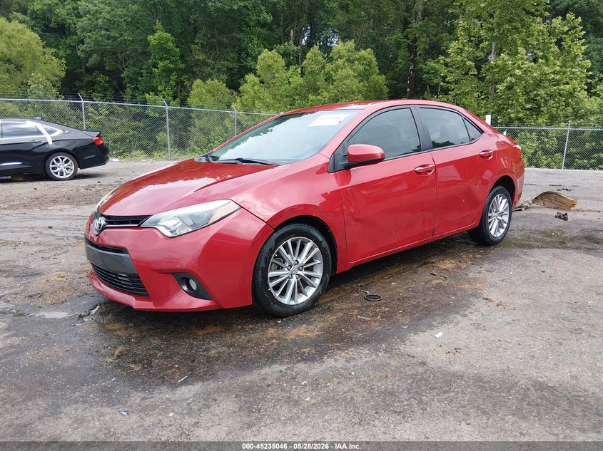 2015 Toyota Corolla VIN 5YFBURHE6FP279499 IAAI salvage auction — REAR END, Salvage Title, sold $2,100 on 2026-07-08 (photo 2)