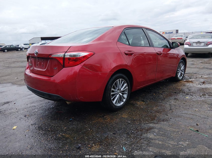 2015 Toyota Corolla VIN 5YFBURHE6FP279499 IAAI salvage auction — REAR END, Salvage Title, sold $2,100 on 2026-07-08 (photo 4)