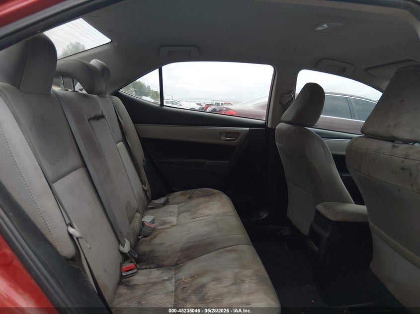 2015 Toyota Corolla VIN 5YFBURHE6FP279499 IAAI salvage auction — REAR END, Salvage Title, sold $2,100 on 2026-07-08 (photo 8)