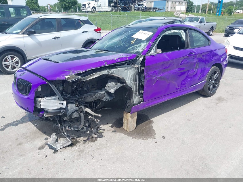 2017 BMW 2er VIN WBA2G3C51HV640730 IAAI salvage auction — LEFT FRONT, Salvage (Missouri), sold $5,200 on 2026-07-14 (photo 2)