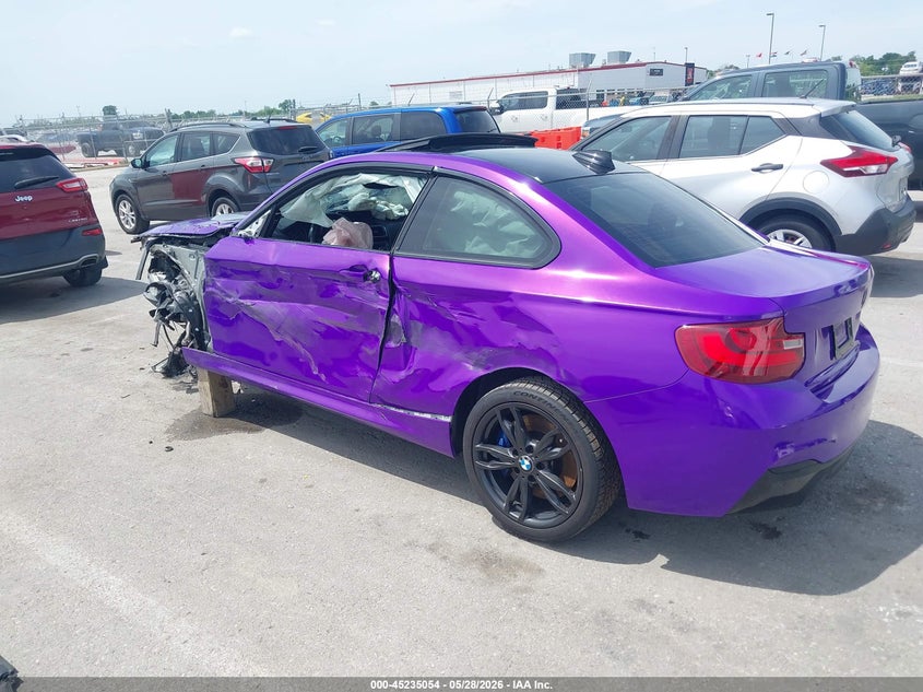 2017 BMW 2er VIN WBA2G3C51HV640730 IAAI salvage auction — LEFT FRONT, Salvage (Missouri), sold $5,200 on 2026-07-14 (photo 3)