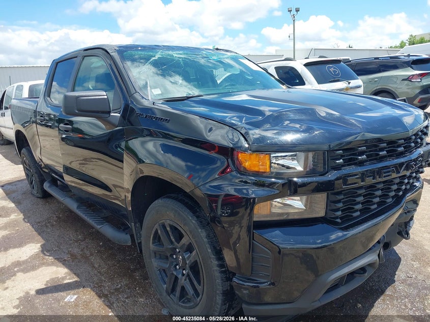 2021 Chevrolet Silverado VIN 1GCPYBEK8MZ420703 — IAAI salvage auction photo
