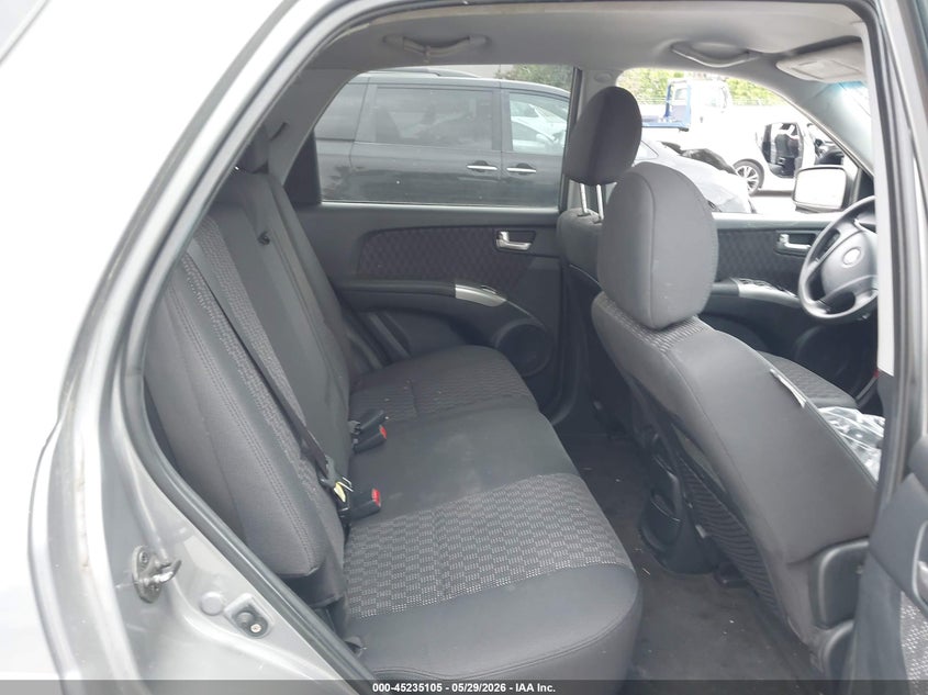 2007 Kia Sportage VIN KNDJF723477367830 IAAI salvage auction — NORMAL WEAR, Clear - Dealer Only (California), sold $375 on 2026-07-06 (photo 8)