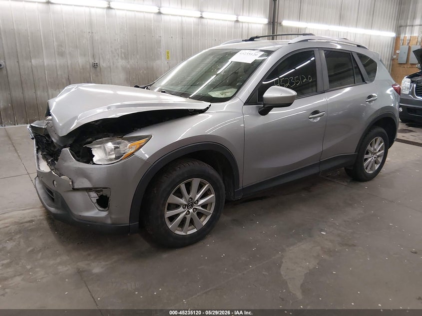 2014 Mazda Cx-5 VIN JM3KE4CY1E0424739 IAAI salvage auction — FRONT END, Salvage Title, sold $1,900 on 2026-07-28 (photo 2)