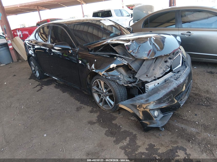 2011 Lexus Is VIN JTHBF5C24B5154698 IAAI salvage auction — RIGHT FRONT, Salvage (Arizona), sold $775 on 2026-07-07 (photo 1)