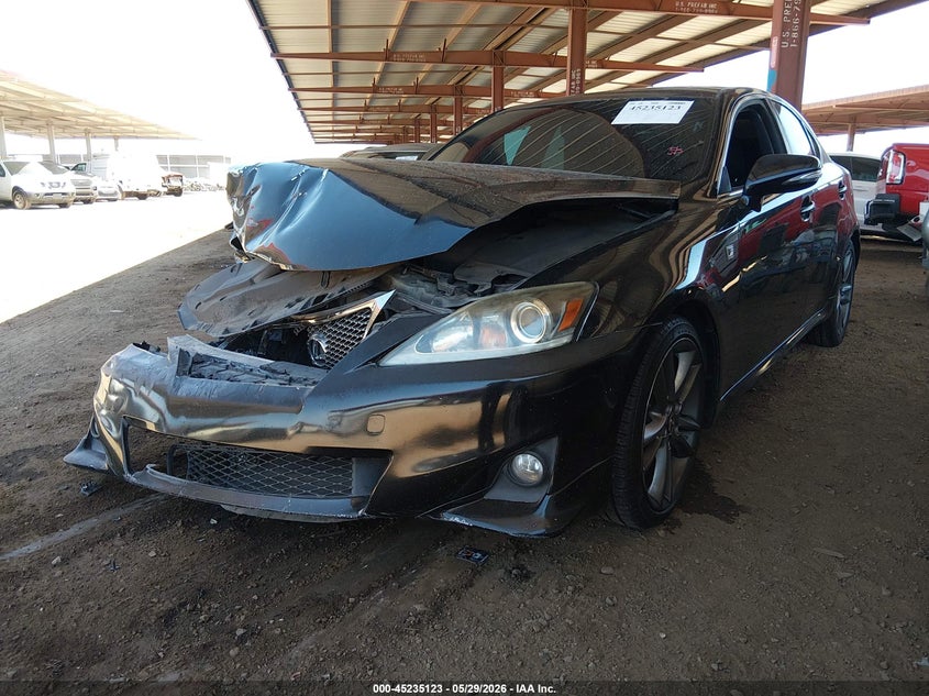 2011 Lexus Is VIN JTHBF5C24B5154698 IAAI salvage auction — RIGHT FRONT, Salvage (Arizona), sold $775 on 2026-07-07 (photo 2)