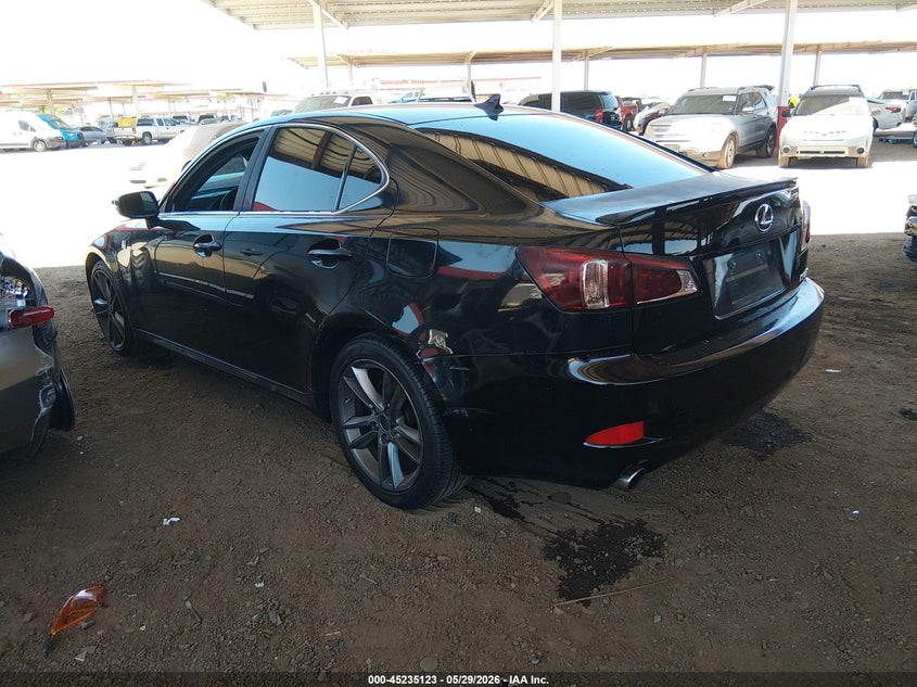 2011 Lexus Is VIN JTHBF5C24B5154698 IAAI salvage auction — RIGHT FRONT, Salvage (Arizona), sold $775 on 2026-07-07 (photo 3)