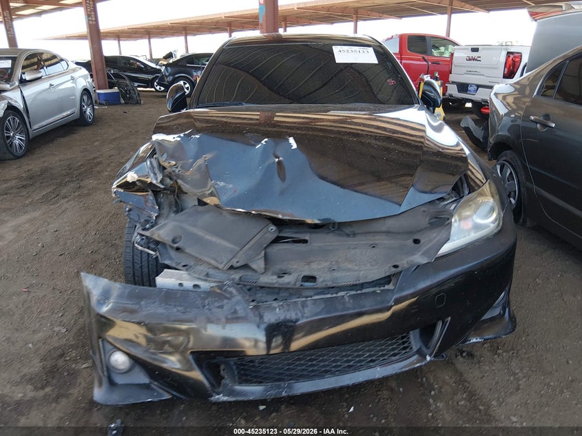 2011 Lexus Is VIN JTHBF5C24B5154698 IAAI salvage auction — RIGHT FRONT, Salvage (Arizona), sold $775 on 2026-07-07 (photo 6)