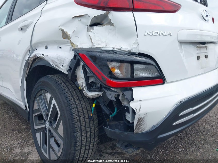 2023 Hyundai Kona VIN KM8K33AG6PU186347 IAAI salvage auction — REAR END, Salvage Title, sold $7,200 on 2026-07-22 (photo 6)