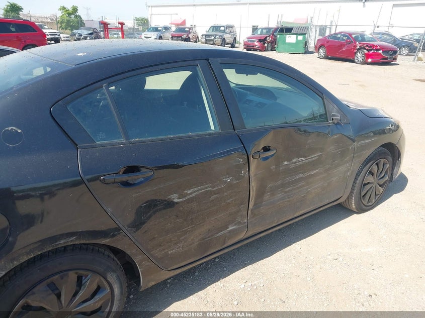 2012 Mazda 3 VIN JM1BL1UF4C1522620 IAAI salvage auction — RIGHT SIDE, Salvage (Illinois), sold $100 on 2026-07-15 (photo 6)