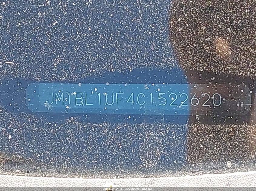 2012 Mazda 3 VIN JM1BL1UF4C1522620 IAAI salvage auction — RIGHT SIDE, Salvage (Illinois), sold $100 on 2026-07-15 (photo 9)