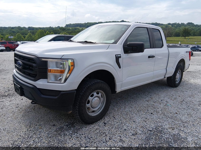 2021 Ford F-150 VIN 1FTEX1EB4MFB38483 IAAI salvage auction — NORMAL WEAR, SF97 (Arkansas), sold $19,250 on 2026-07-09 (photo 2)