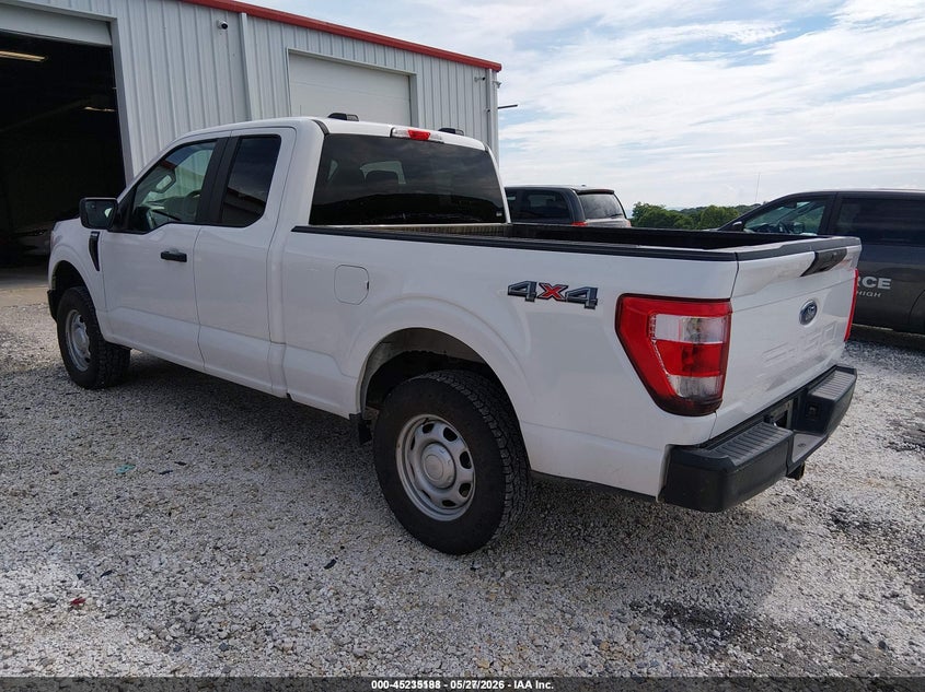 2021 Ford F-150 VIN 1FTEX1EB4MFB38483 IAAI salvage auction — NORMAL WEAR, SF97 (Arkansas), sold $19,250 on 2026-07-09 (photo 3)