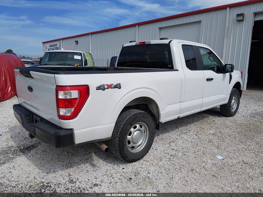 2021 Ford F-150 VIN 1FTEX1EB4MFB38483 IAAI salvage auction — NORMAL WEAR, SF97 (Arkansas), sold $19,250 on 2026-07-09 (photo 4)