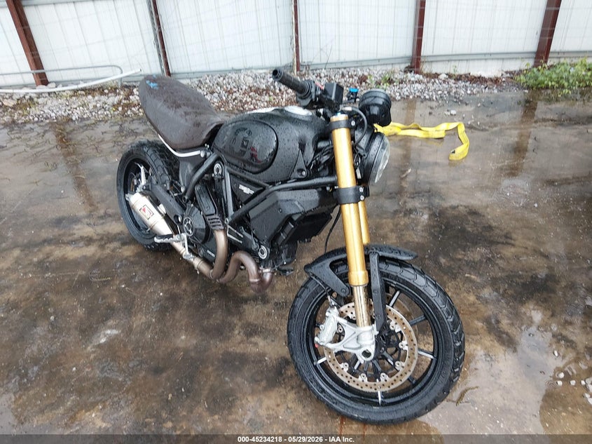 2020 Ducati Scrambler VIN ZDMKAFCP7LB000138 — IAAI salvage auction photo