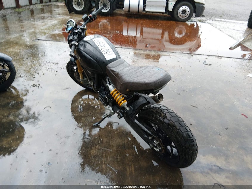 2020 Ducati Scrambler VIN ZDMKAFCP7LB000138 IAAI salvage auction — ROLLOVER, Salvage (Alabama), sold $1,250 on 2026-07-09 (photo 3)