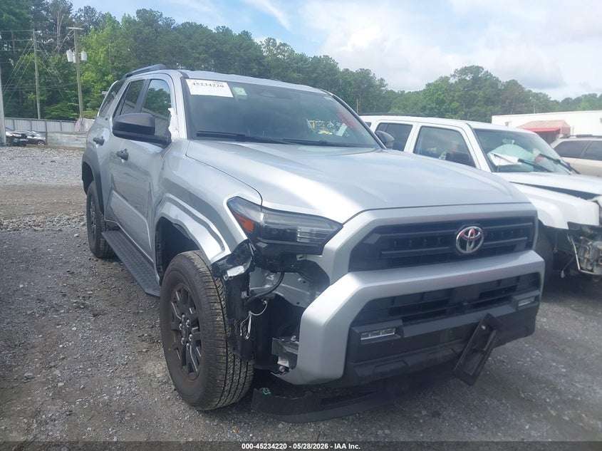 2025 Toyota 4runner VIN JTEVA5BRXS5037991 IAAI salvage auction — LEFT FRONT, Salvage Title, sold $29,550 on 2026-07-14 (photo 1)