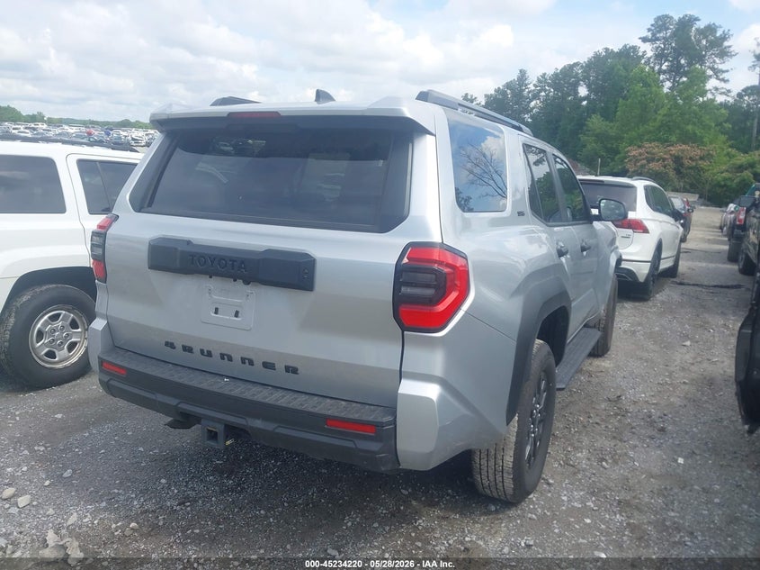 2025 Toyota 4runner VIN JTEVA5BRXS5037991 IAAI salvage auction — LEFT FRONT, Salvage Title, sold $29,550 on 2026-07-14 (photo 4)