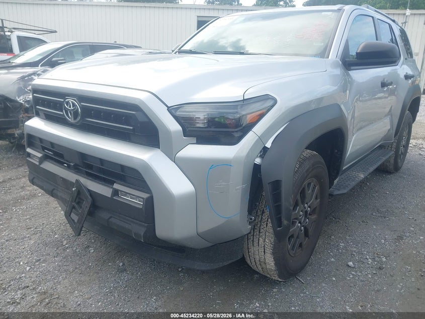 2025 Toyota 4runner VIN JTEVA5BRXS5037991 IAAI salvage auction — LEFT FRONT, Salvage Title, sold $29,550 on 2026-07-14 (photo 6)