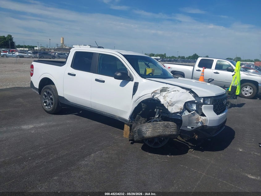 2025 Ford Maverick VIN 3FTTW8JA6SRA38305 IAAI salvage auction — RIGHT FRONT, Salvage Title, sold $8,000 on 2026-07-28 (photo 1)