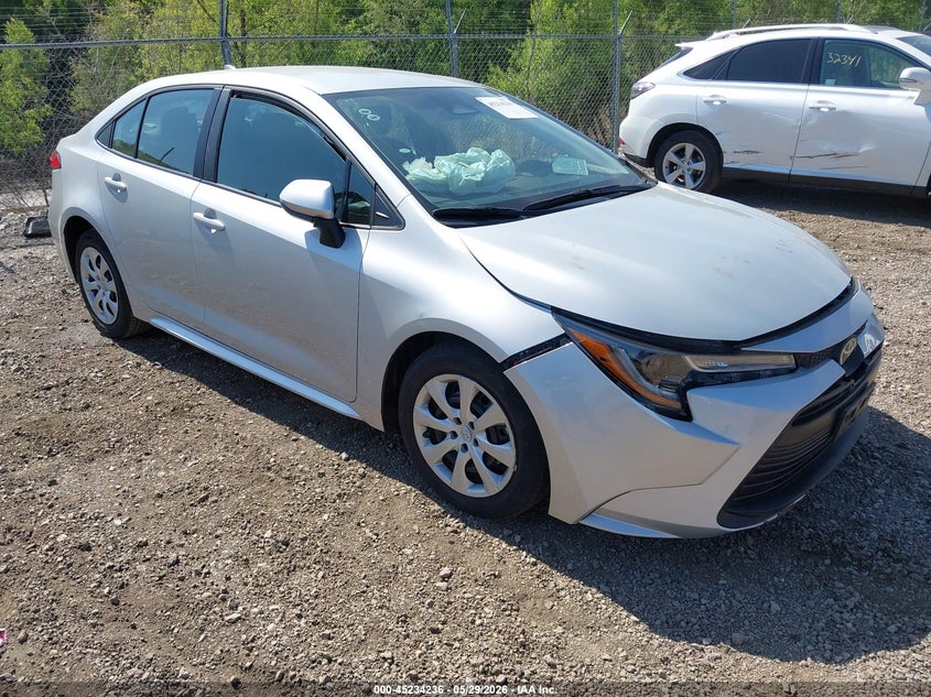 2023 Toyota Corolla VIN 5YFB4MDE5PP017015 IAAI salvage auction — LEFT SIDE, Salvage Title, sold $25 on 2026-07-22 (photo 1)
