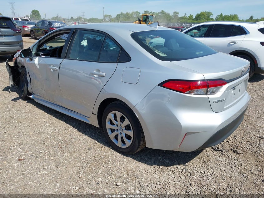 2023 Toyota Corolla VIN 5YFB4MDE5PP017015 IAAI salvage auction — LEFT SIDE, Salvage Title, sold $25 on 2026-07-22 (photo 3)