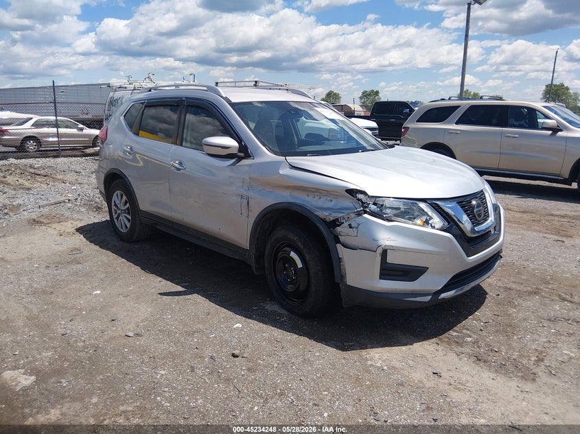 2019 Nissan Rogue VIN KNMAT2MV0KP520223 IAAI salvage auction — SIDE, Salvage Title, sold $2,200 on 2026-07-22 (photo 1)