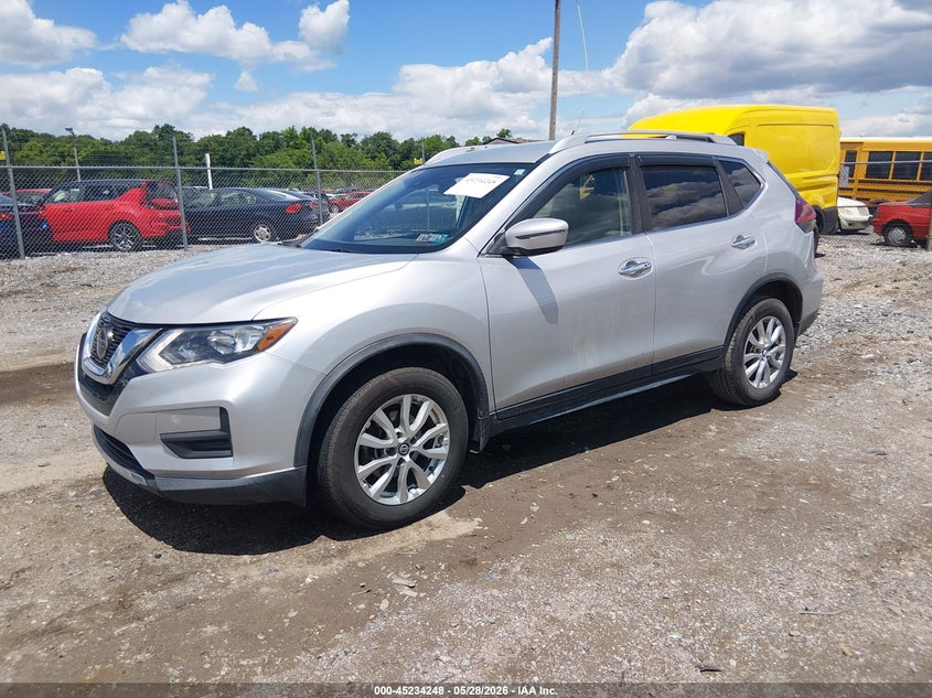 2019 Nissan Rogue VIN KNMAT2MV0KP520223 IAAI salvage auction — SIDE, Salvage Title, sold $2,200 on 2026-07-22 (photo 2)