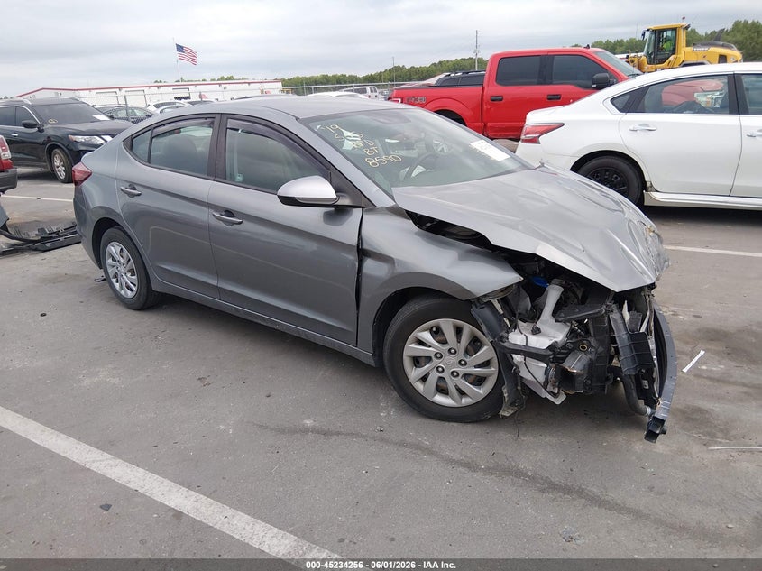2019 Hyundai Elantra VIN KMHD74LF6KU778590 IAAI salvage auction — FRONT END, Salvage Title, sold $25 on 2026-07-29 (photo 1)