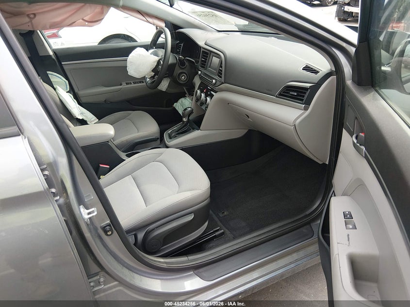2019 Hyundai Elantra VIN KMHD74LF6KU778590 IAAI salvage auction — FRONT END, Salvage Title, sold $25 on 2026-07-29 (photo 5)