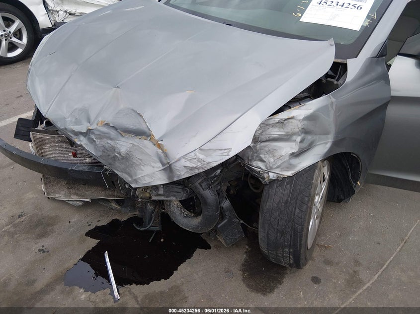 2019 Hyundai Elantra VIN KMHD74LF6KU778590 IAAI salvage auction — FRONT END, Salvage Title, sold $25 on 2026-07-29 (photo 6)