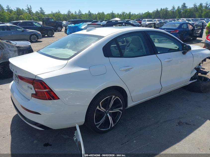 2024 Volvo S60 VIN 7JRL12TL0RG326575 IAAI salvage auction — FRONT END, Salvage (Massachusetts), sold $10,500 on 2026-08-21 (photo 4)