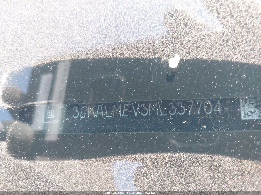 2021 Gmc Terrain VIN 3GKALMEV3ML337704 IAAI salvage auction — SIDE, Salvage Title, sold $2,400 on 2026-07-11 (photo 9)