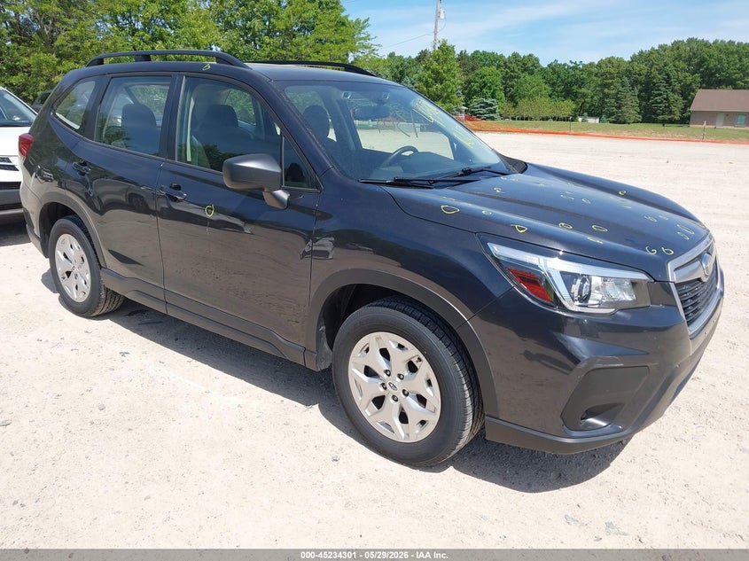 2019 Subaru Forester VIN JF2SKACC1KH448218 IAAI salvage auction — HAIL, Salvage Title, sold $8,800 on 2026-07-12 (photo 1)