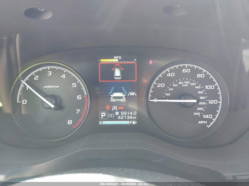 2019 Subaru Forester VIN JF2SKACC1KH448218 IAAI salvage auction — HAIL, Salvage Title, sold $8,800 on 2026-07-12 (photo 7)