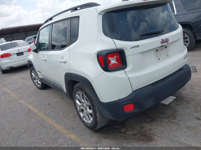 2015 Jeep Renegade VIN ZACCJABT8FPB90561 IAAI salvage auction — FRONT END, Salvage Title, sold $675 on 2026-07-18 (photo 3)